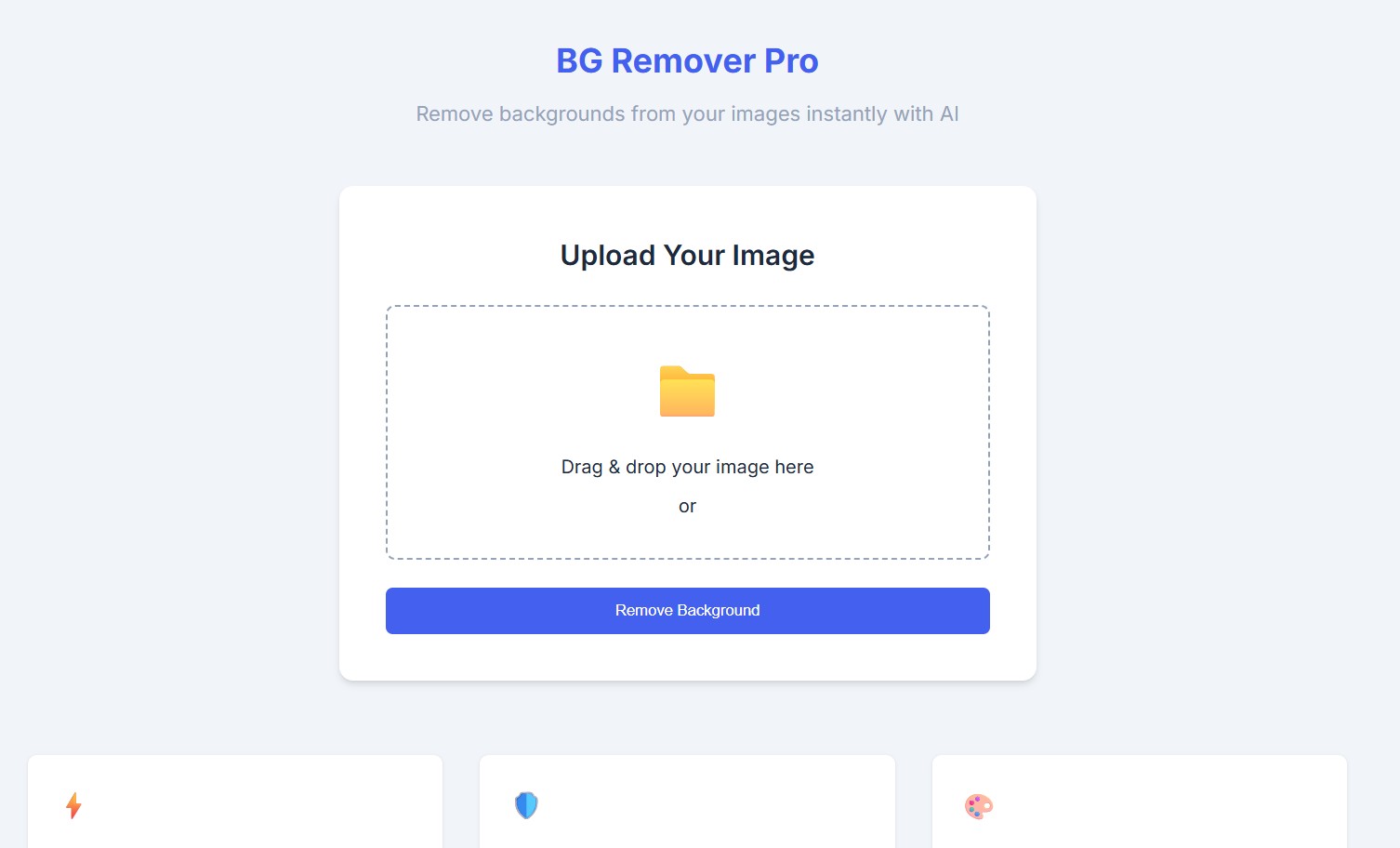 Background Removal Tool
